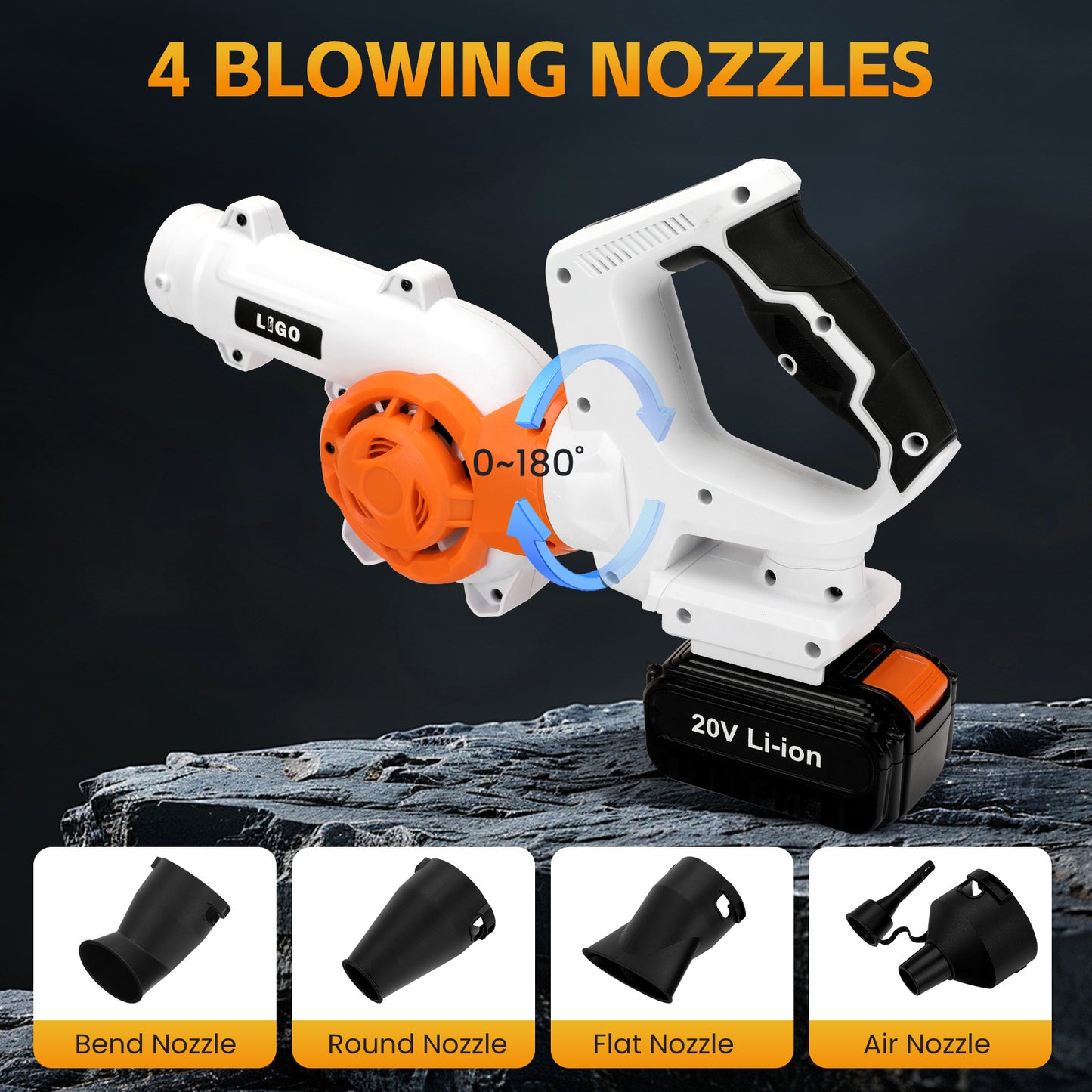 20V Cordless 4 in 1 Blowers