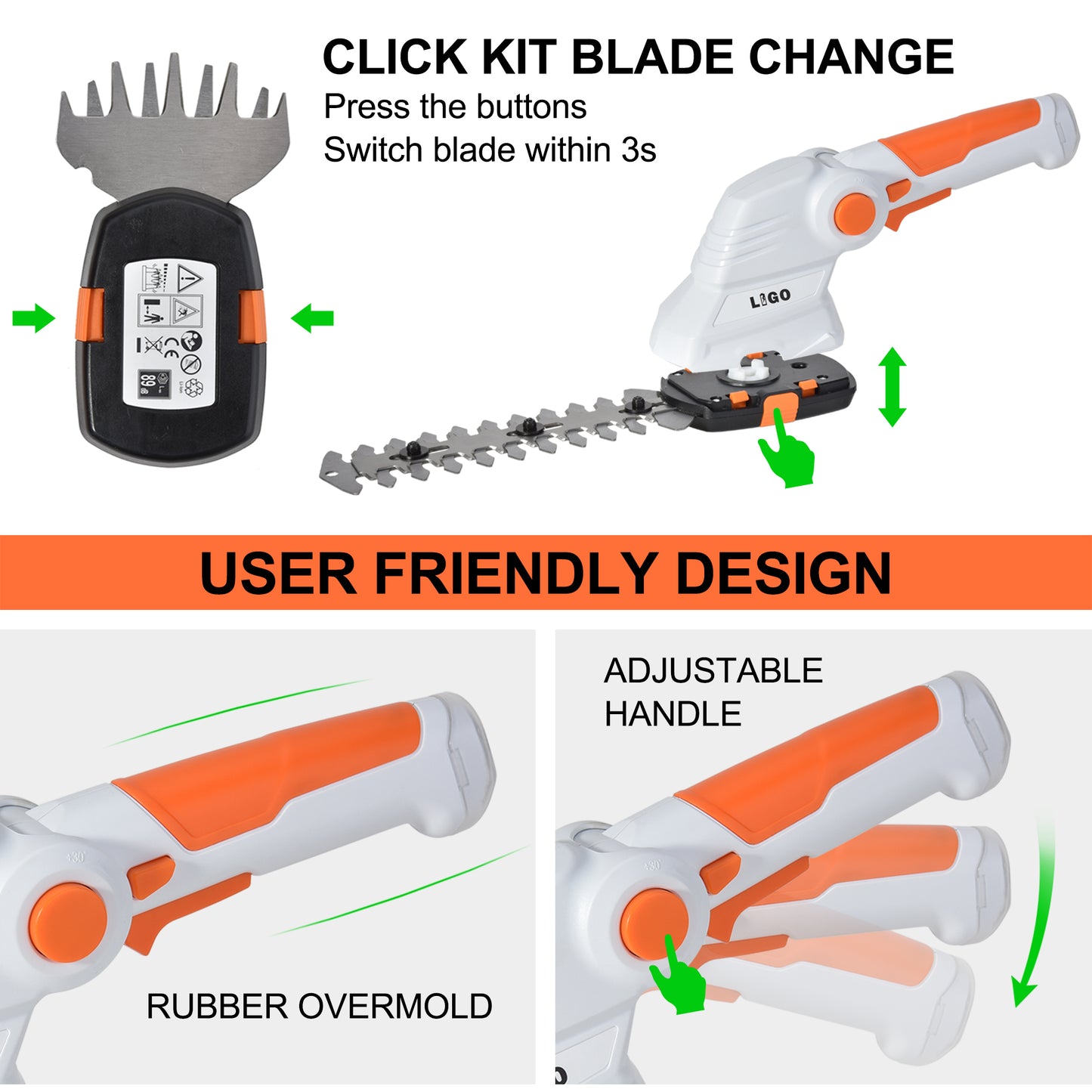 7.2VG Cordless Grass Shear